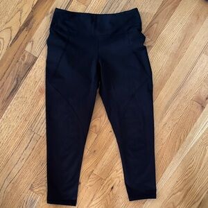 Patagonia Black Centered Crop Leggings
